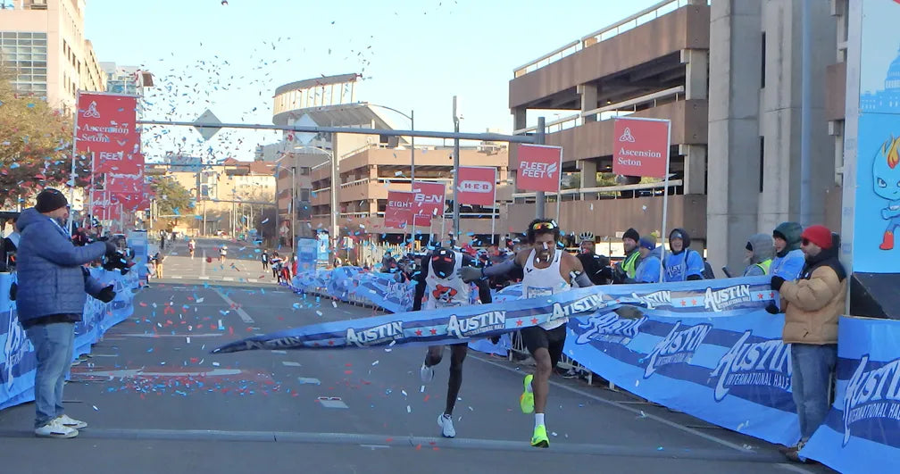 Haftu Knight out-leaned Shitsama at the tape, 1:04:49 to 1:04:50 in the closest finish in the event’s history.