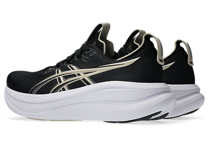 M ASICS Gel-Nimbus 28 Black/Feather Grey