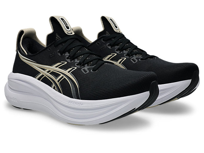 M ASICS Gel-Nimbus 28 Black/Feather Grey