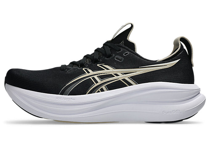 M ASICS Gel-Nimbus 28 Black/Feather Grey