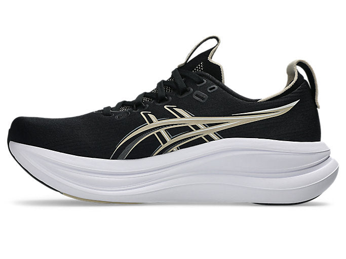 M ASICS Gel-Nimbus 28 Black/Feather Grey
