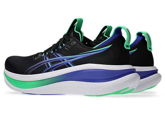 M ASICS Gel-Nimbus 28 Black/Cobalt Burst