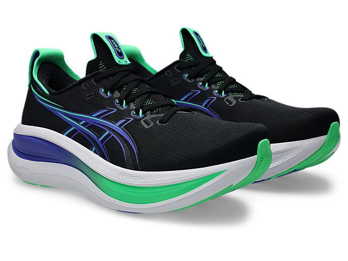 M ASICS Gel-Nimbus 28 Black/Cobalt Burst