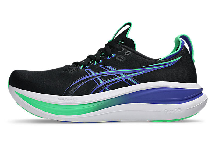 M ASICS Gel-Nimbus 28 Black/Cobalt Burst