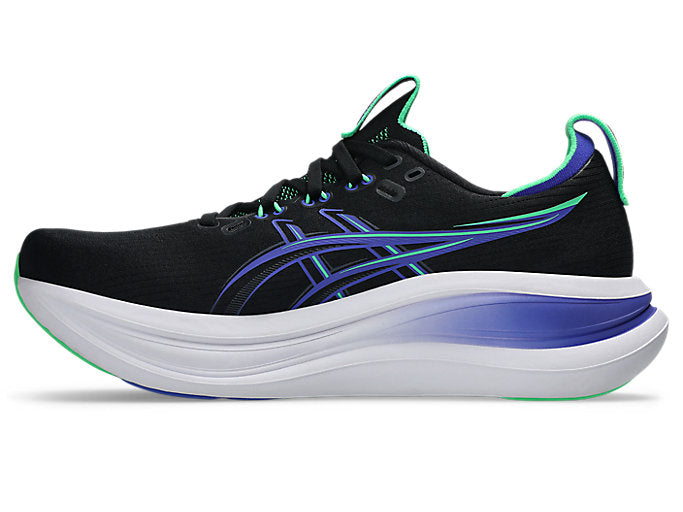 M ASICS Gel-Nimbus 28 Black/Cobalt Burst