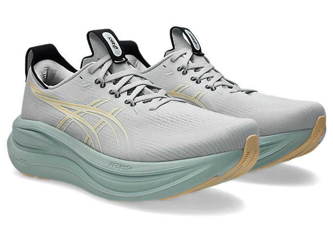 M ASICS Gel-Nimbus 28 Cloud Grey/Cream