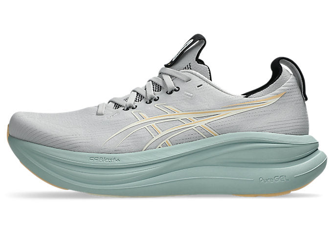 M ASICS Gel-Nimbus 28 Cloud Grey/Cream