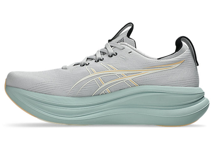 M ASICS Gel-Nimbus 28 Cloud Grey/Cream