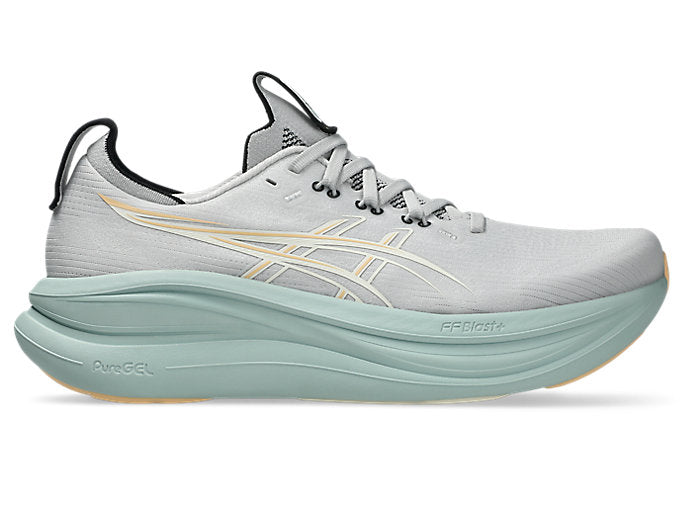 M ASICS Gel-Nimbus 28 Cloud Grey/Cream