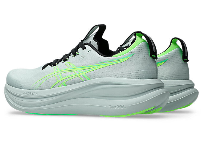 M ASICS Gel-Nimbus 28 Cold Moss/Illuminate Green