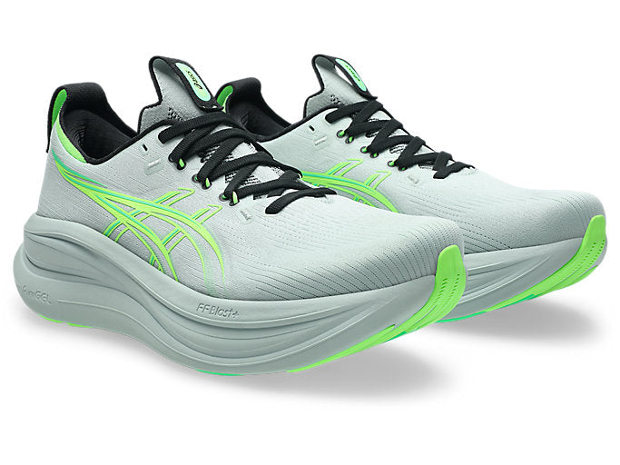 M ASICS Gel-Nimbus 28 Cold Moss/Illuminate Green