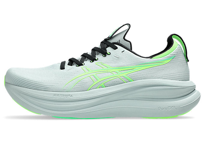 M ASICS Gel-Nimbus 28 Cold Moss/Illuminate Green