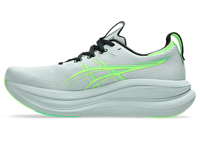 M ASICS Gel-Nimbus 28 Cold Moss/Illuminate Green