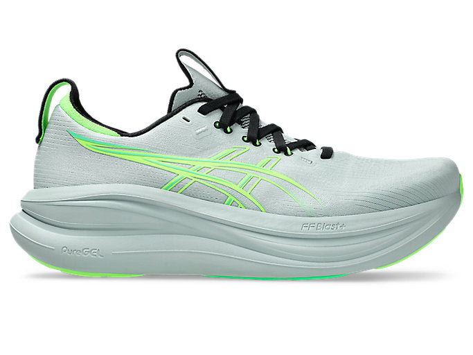M ASICS Gel-Nimbus 28 Cold Moss/Illuminate Green