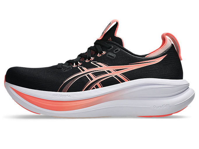 W ASICS Gel-Nimbus 28 Black/Pearl Pink