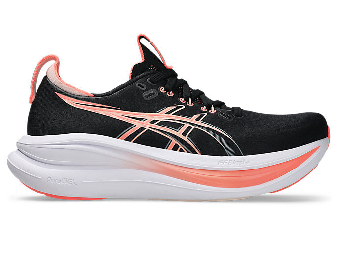 W ASICS Gel-Nimbus 28 Black/Pearl Pink