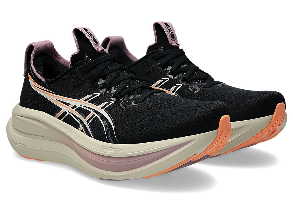 W ASICS Gel-Nimbus 28 Black/Taro Purple