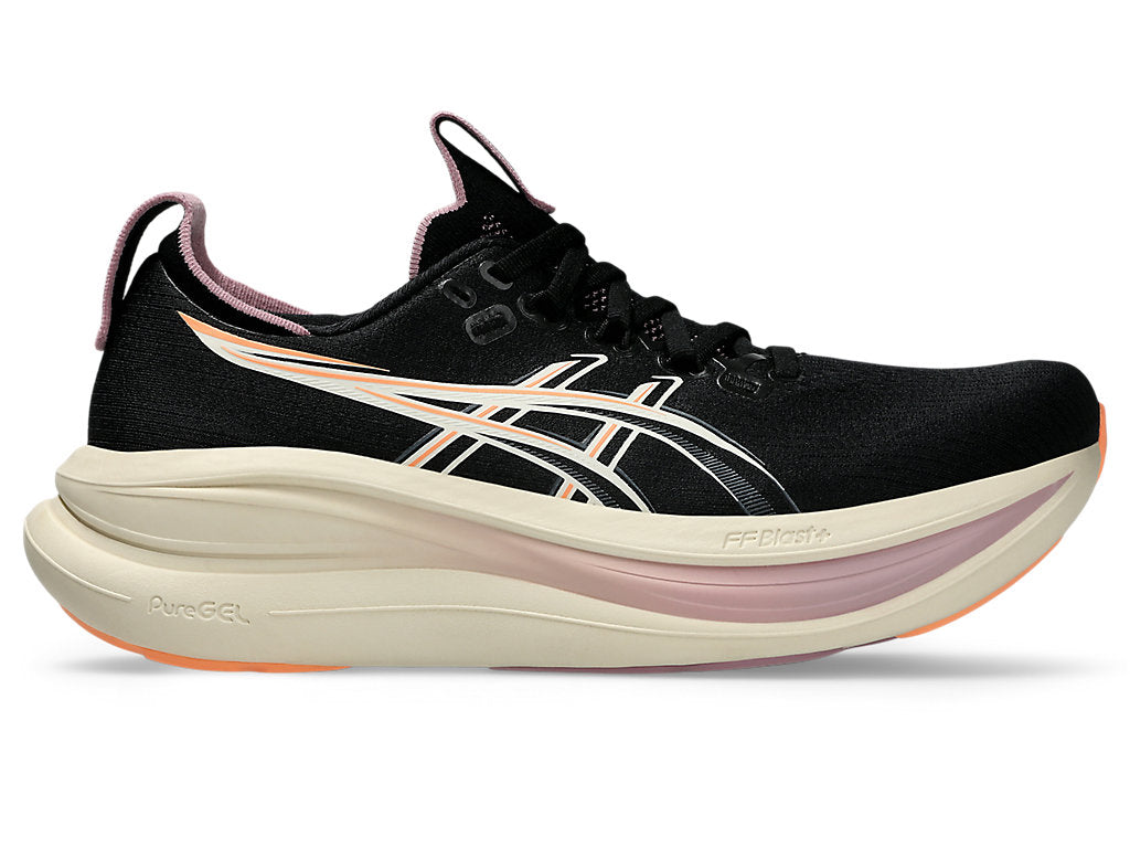W ASICS Gel-Nimbus 28 Black/Taro Purple